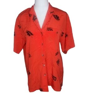 Liz Claiborne Vintage Triacetate 80's Button Down Top